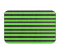Green Black Strips Summer cooling blankets Self Cooling pad for outdoor cat for pet indoor removable mantas frías para perros M