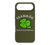 Green Black White Shamrock Saint Patrick's Day Floral Art Case for iPhone Air