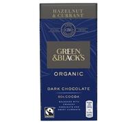 Green & Blacks Dark Choc Hazelnut & Currant - 1 X 90G
