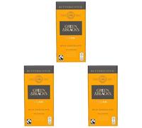 Green & Black's Organic Butterscotch Milk Chocolate Bar, 37% Cocoa, 90 g (Pack of 3) packaging may vary