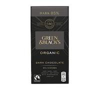 Green & Black's Organic Dark Chocolate, 85% Cocoa, 90 g (Pack of 1)
