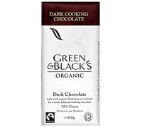 Green & Black's Organic Dark Cooking Chocolate 150g (Case of 15)