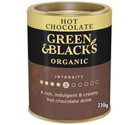 Green & Black's Organic Hot Chocolate, Rich & Indulgent Drinking Chocolate, Approximately 13 Servings, 230 g (Pack of 1)