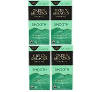 Green & Black's Organic Smooth Mint Chocolate 90G (Pack of 4) Luxury Chocolate Collections