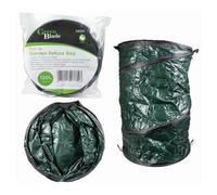 Green Blade Green 120L Pop-Up Garden Waste Bag - Extra Large Reusable Gardening Rubbish Refuse Grass Leaf Soil Compost Bin Bags Sacks