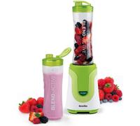 (Green, Blend Active) Breville Blend Active Personal Blender & Smoothie Maker with 2 Portable Blending Bottles (600 ml)