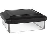 Green Blue GB 126 Solar Lamp Fence Post Garden Light with Twilight Sensor Warm White 4000K LED Battery (60x60)