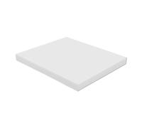 Green/Blue/Red Polyethylene Sheet, High Temperature Black/White Plastic Board for CNC Engraving 1pc(White,150 * 150 * 10MM)
