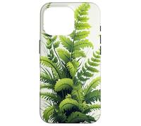 Green botanical fern foliage Case for iPhone 16 Pro