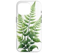 Green botanical fern foliage Case for iPhone 16 Pro