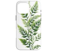 Green botanical fern foliage Case for iPhone 16 Pro Max