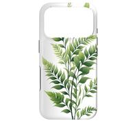 Green botanical fern foliage Case for iPhone 17 Pro
