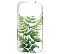 Green botanical fern foliage Case for iPhone 17 Pro
