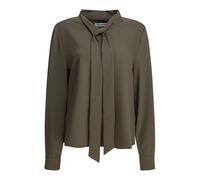 Green Bow Blouse Aw25 - female - Self Portrait - Blouses - Green - M - Blouses & Shirts M