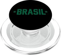 Green Brasil Varsity Athletic PopSockets PopGrip for MagSafe