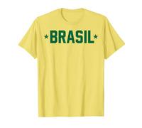 Green Brasil Varsity Athletic T-Shirt