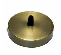 Green Brass Ceiling Rose Light Fitting 120mm Metal Round Cover Plate With Accessories For Pendant Lights Chandeliers And Wall Lamp