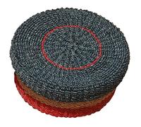Green Breeze Imports Red White and Blue Handmade Abaca Tortilla Basket
