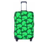 Green Broccoli Travel Luggage Covers - Elasticity Suitcase Covers Protector for Luggage 18-32 Inch
