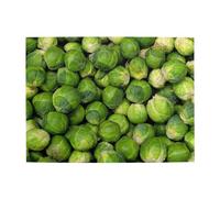 Green Brussel Sprout Print,500 Pieces Puzzles for Adults-Wooden Jigsaw Puzzle for Adults Elderly