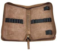 Green Burry 1575 Cowhide Leather Pencil Case