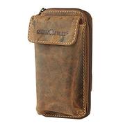 Greenburry Vintage fanny pack leather 14.5 cm brown