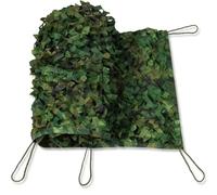 Green Camo Netting Camouflage Netting Bulk Roll Burlap Camo Sniper Tarp 2m, 3.0m, 4.0m, 5m, 6m Sunshade Net Army Shooting Accessories For Military Theme Party Decoration(W15xH15m)