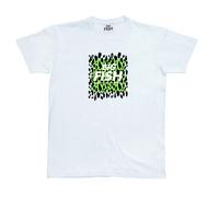 Green camo T-shirt Big Fish Blanc XL
