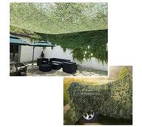Green Camouflage Netting, Garden Pergola Roof Shading Net, Outdoor Camouflage Net for Military Hunting Shooting, Uv Protection, Car Cover Camo Net 2m 3m 4m 5m 6m,Jungle-2x6m(6.6 * 19.7ft)