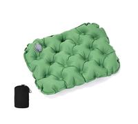(green) Camp Inflatable Air Seat Tear Resistant Portable Easy To Foldable