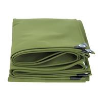 Green Canvas Tarp Cover 1x1m 1x1.2m 1x1.5m Heavy Duty Waterproof Tarpaulin for Swimming Pools, Picnic Groundsheet, Thicken, Durable(1.5x1.5m)