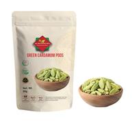 Green Cardamom Pods 50g | Whole Elaichi Spice for Chai Tea, Baking, Curry & Biryani | Natural Aromatic Cardamom Pods for Indian Cooking