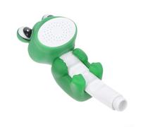 Green Cartoon Animal Children's Shower Head| Interactive Handheld Sprinkler for Kids Bath Time| Plastic Fun Water Game Accessory