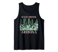 Green Cave Cr rizona Cactus Tank Top