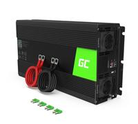 Green Cell 1500 W / 3000 W 24 V to 230 V Volt Car Voltage Converter Inverter Power Solar Inverter DC AC Converter Current Transformer Vehicles Caravan Car Modified