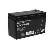 Green Cell AGM 12V 9Ah VRLA Lead Battery Lead Battery Replacement Battery Gel Battery Cycle Resistant Unbemann UPS UPS Emergency Power UPS UPS System UPS System Backup Battery AGM06