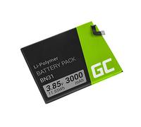 Green Cell BN31 Battery Compatible with Xiaomi Mi A1 5X Note 5A Redmi S2 Y2 MDE6 MDG6 Phone | Li-Polymer | 3.8 V 3000 mAh | Full Compatibility | Real Capacity | No Memory Effect