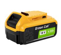 Green Cell Gc-Ptdw18V4 Tool Battery 18 V 4.0 Ah Li-Ion For Power Tools