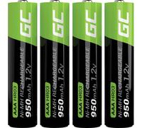Green Cell GR04 Rechargeable AAA Battery NiMH 800 mAh 1.2V 4 Pieces