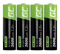 Green Cell GR05 AA Battery Rechargeable NiMH 2600mAh 1.2V 2Pieces ...