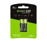 Green Cell HR6/AA 2600 mAh Battery - 2 pcs