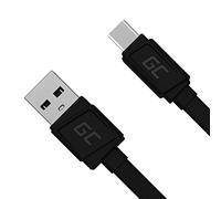 Green Cell KABGC03 USB Cable 0.25 m USB A USB C Black