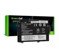 Green Cell L17C3P52 L17L3P52 L17M3P53 L17M3P54 Battery for Lenovo ThinkPad L480 L490 L580 L590 L14 L15 Gen 1 Gen 2 Laptop (4100 mAh 11.1 V Black)