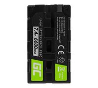 Green Cell NP-F500 NP-F330 NP-F530 Camera Battery for Sony CCD-RV100 TR516 TR716 TR917 DCR-VX2100 HDR-AX2000 Full Decoded (Li-Ion Cells 6600mAh 7.4V Black)