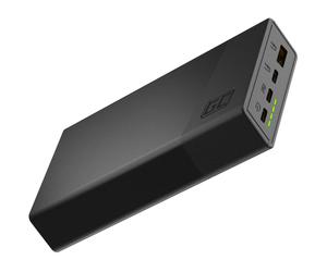 Green Cell PowerPlay 20S 20000 mAh Powerbank - Panther Black