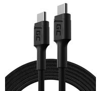 Green Cell USB C auf USB C Kabel 60W PD 3.0 120cm Typ C Ladekabel 60W Power Deli