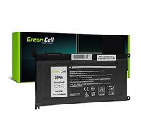 Green Cell Battery WDX0R WDXOR for Dell Inspiron 13 5368 5378 5379 14 5482 15 5565 5567 5568 5570 5578 5579 7560 7570 17 5770 (3400mAh 11.4V 39Wh)