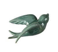 Green Ceramic Ornament Nordic Decoration Swallow Hanging Wall