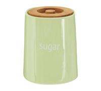 Green Ceramic Sugar Canister | Fletcher