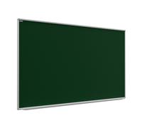 Green chalkboard magnetic surface aluminium frame 170x100 cm